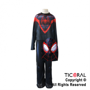 DISFRAZ MILES MORALES (SPIDERMAN NEGRO) TALLE 0 X 1